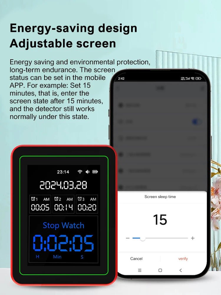 15 - in - 1 Smart Air Quality Monitor | by Anwer Fancy | Worldwide Shipping