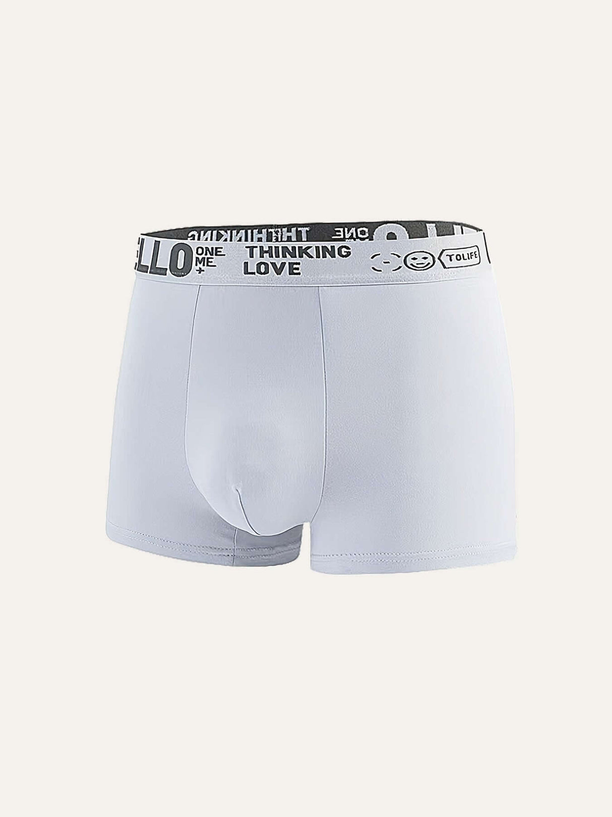 ملابس داخلية رجالية مطبوعة بقصّة مسطحة