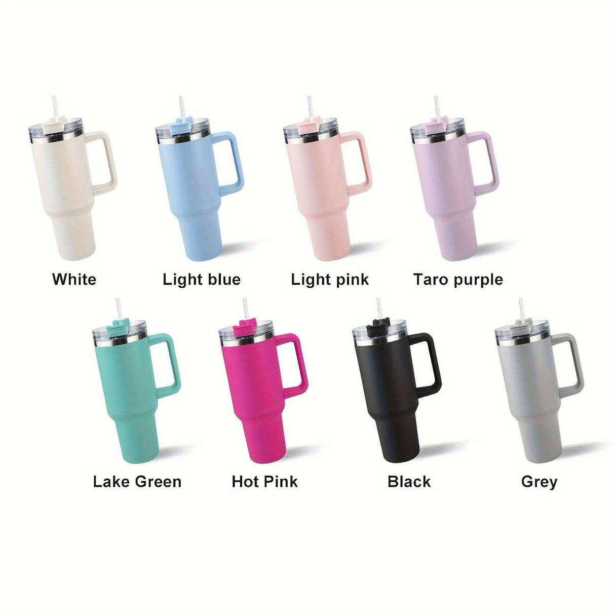 Photo Personalized Tumbler With Handle