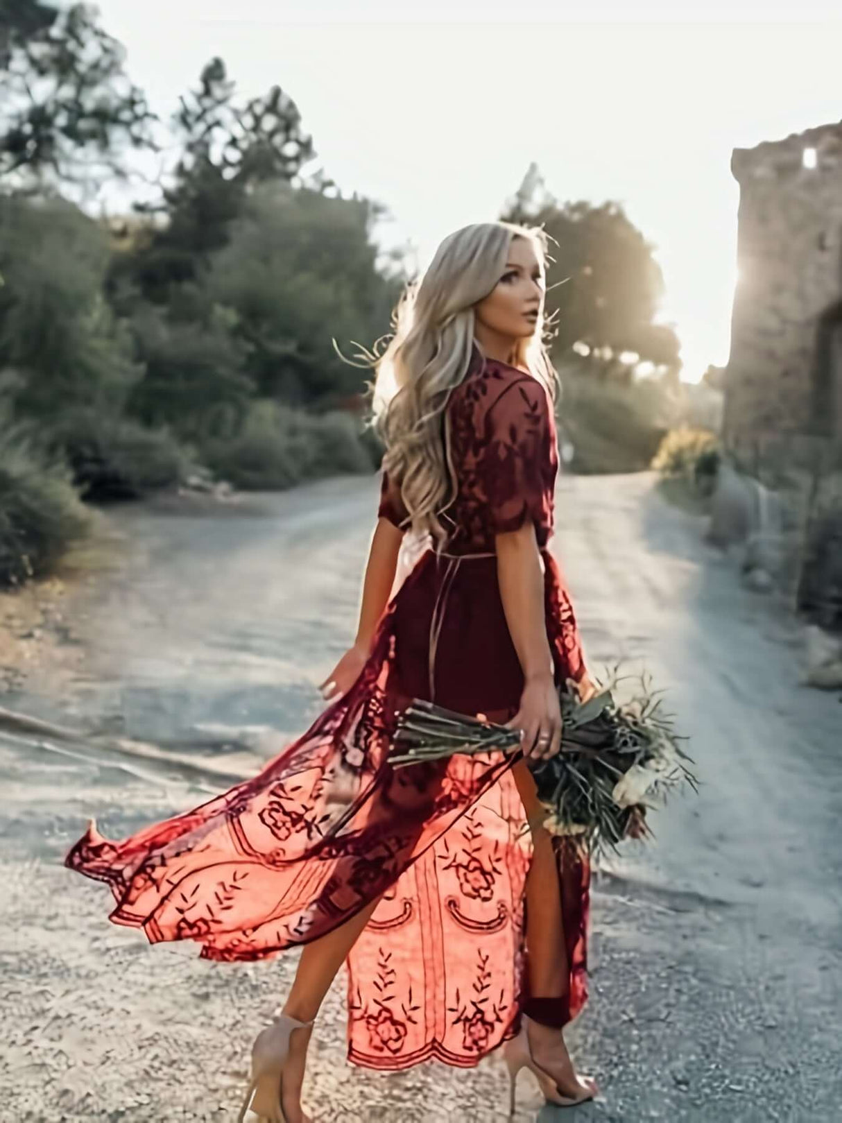 Vibrant Floral Print Dress – Bright & Colorful Summer Style