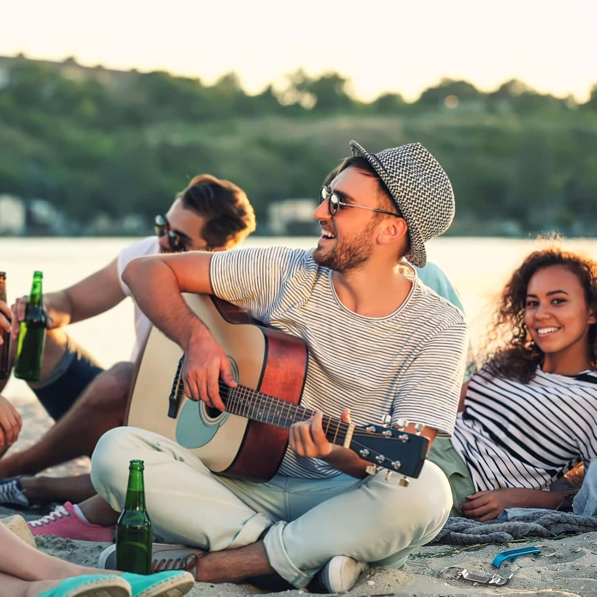Personalized Metal Bottle Opener Keychains