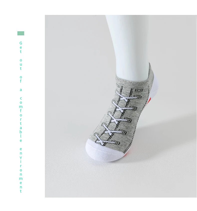 5 Pairs Men’s Breathable Sports Socks | Men's Socks & Hosiery by Anwer Fancy | Worldwide Shipping