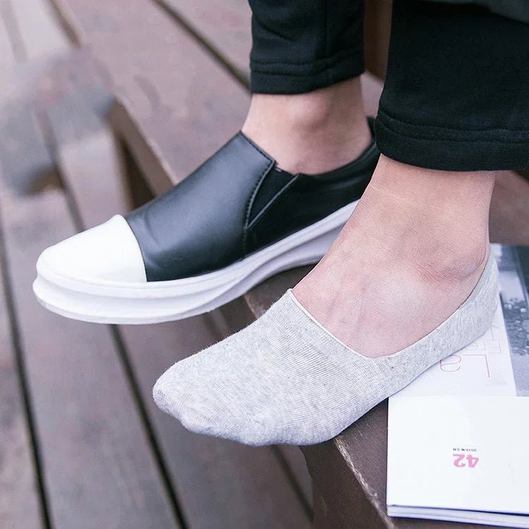 5 Pairs Men’s Invisible Non - Slip Socks | Men's Socks & Hosiery by Anwer Fancy | Worldwide Shipping