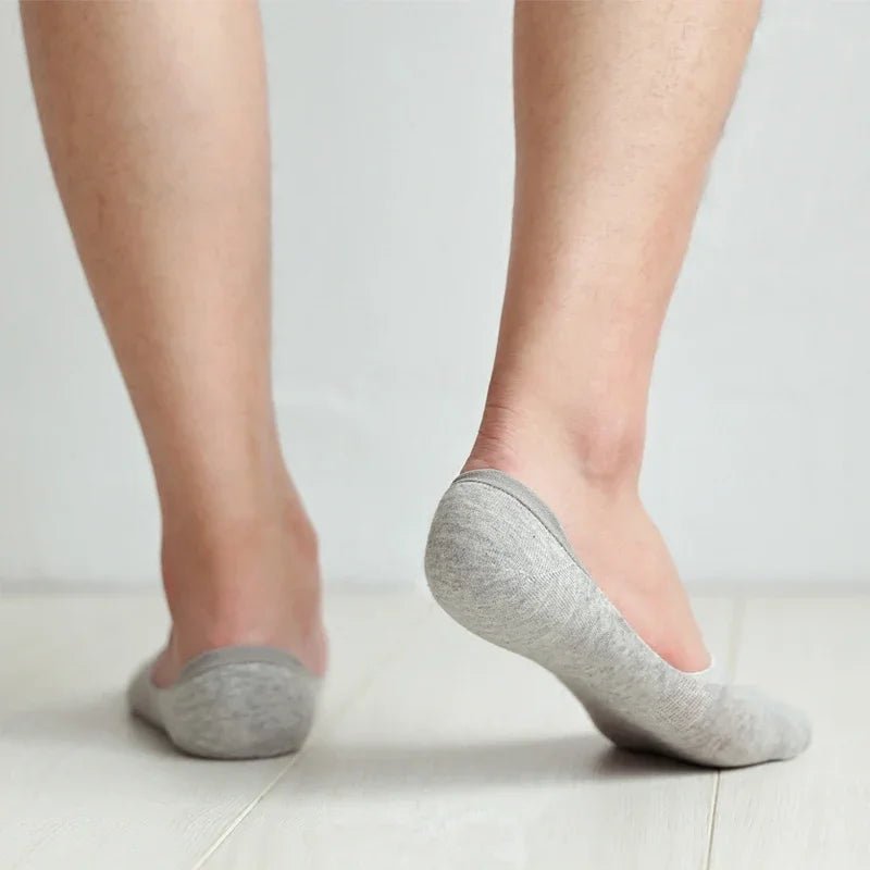 5 Pairs Men’s Invisible Non - Slip Socks | Men's Socks & Hosiery by Anwer Fancy | Worldwide Shipping