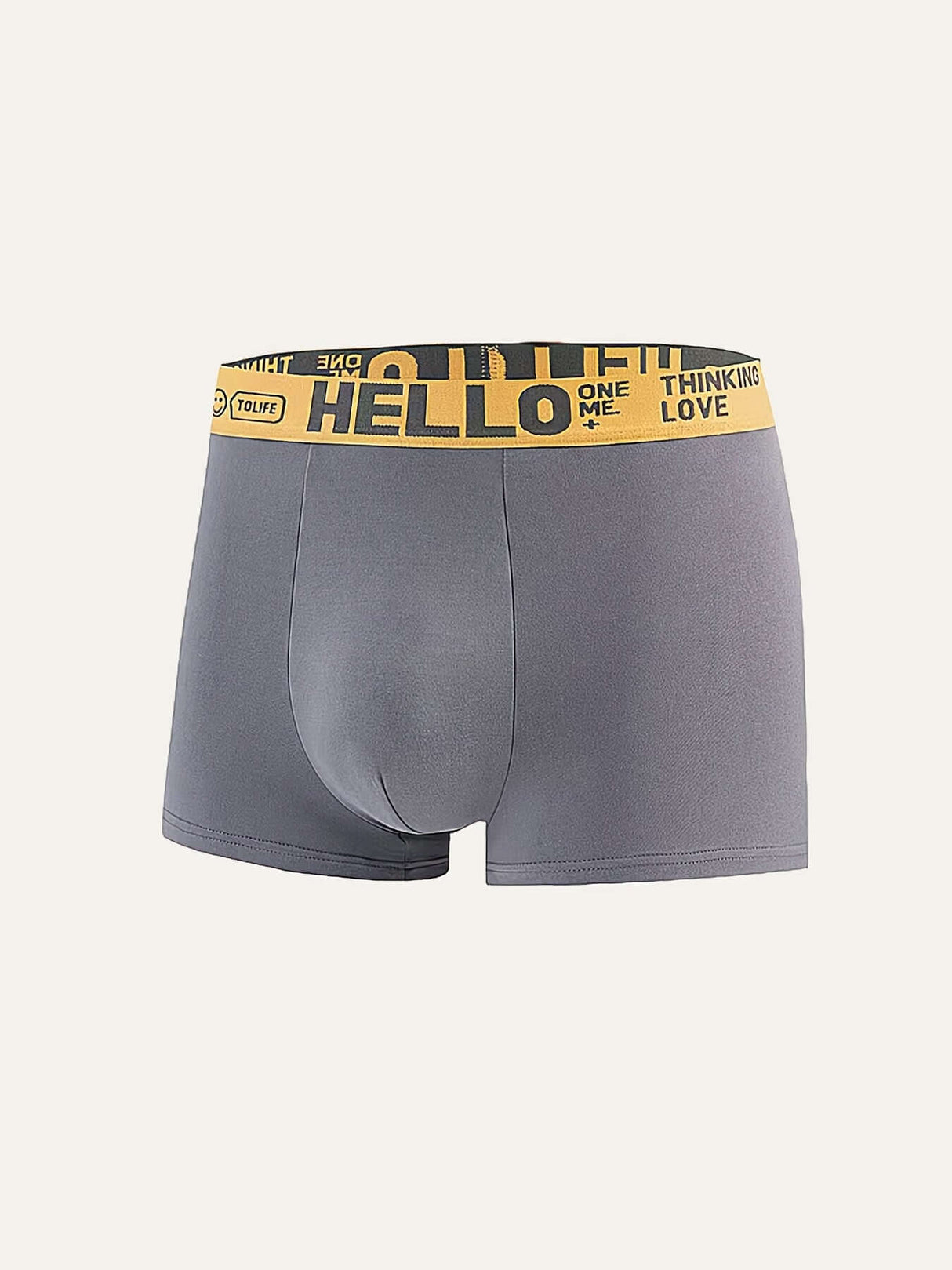 ملابس داخلية رجالية مطبوعة بقصّة مسطحة