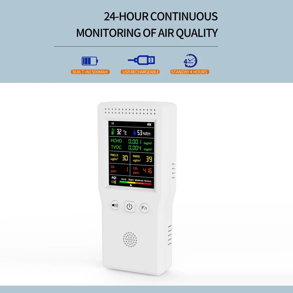 9 - in - 1 Air Quality Monitor | by Anwer Fancy | Worldwide Shipping