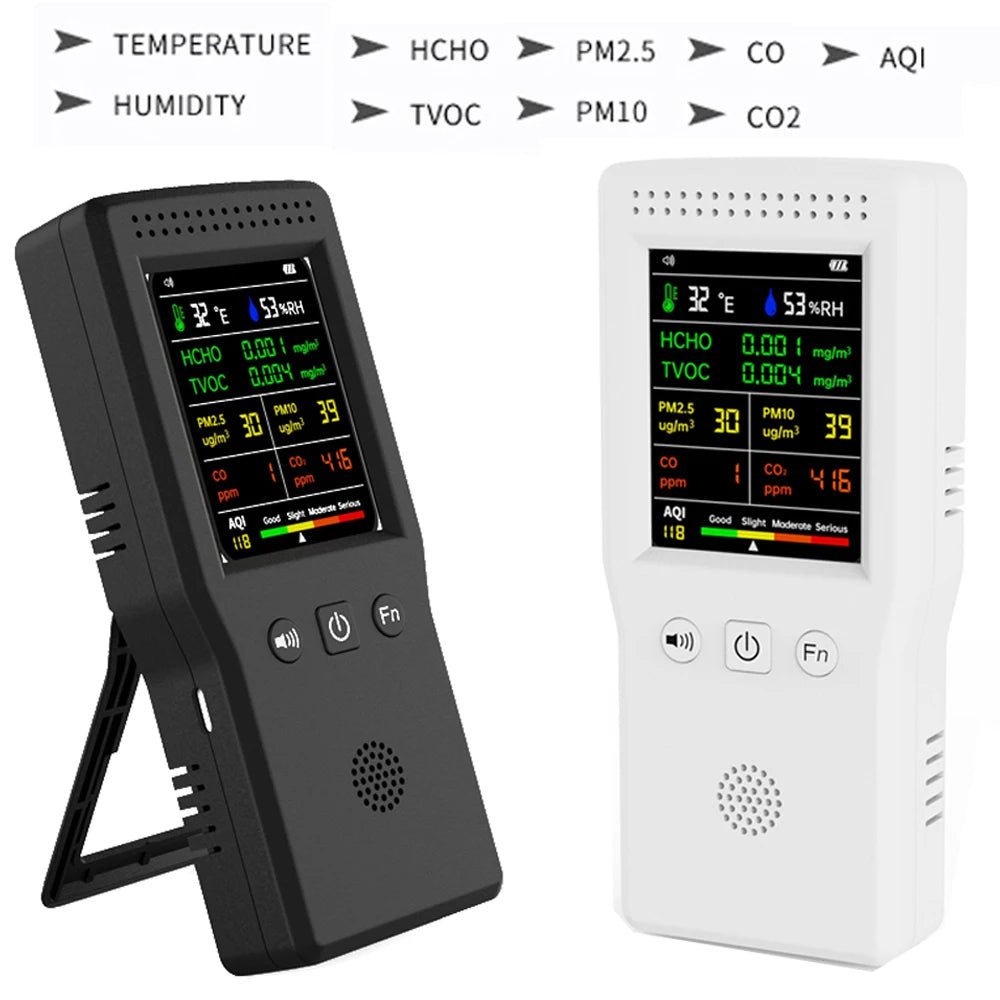 9 - in - 1 Air Quality Monitor | by Anwer Fancy | Worldwide Shipping