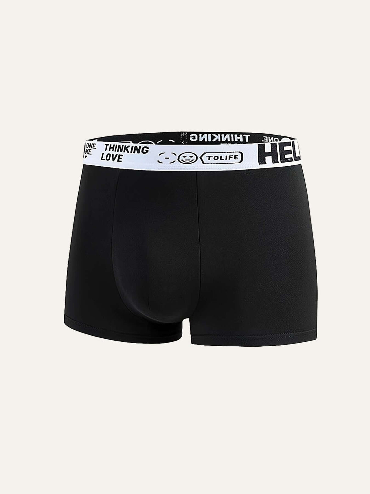 ملابس داخلية رجالية مطبوعة بقصّة مسطحة