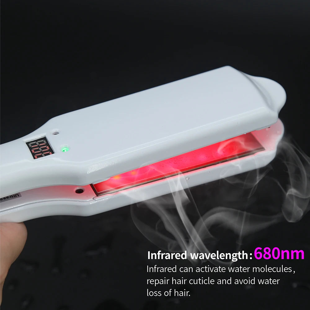 Infrared Ultrasonic Hair Care Flat Iron