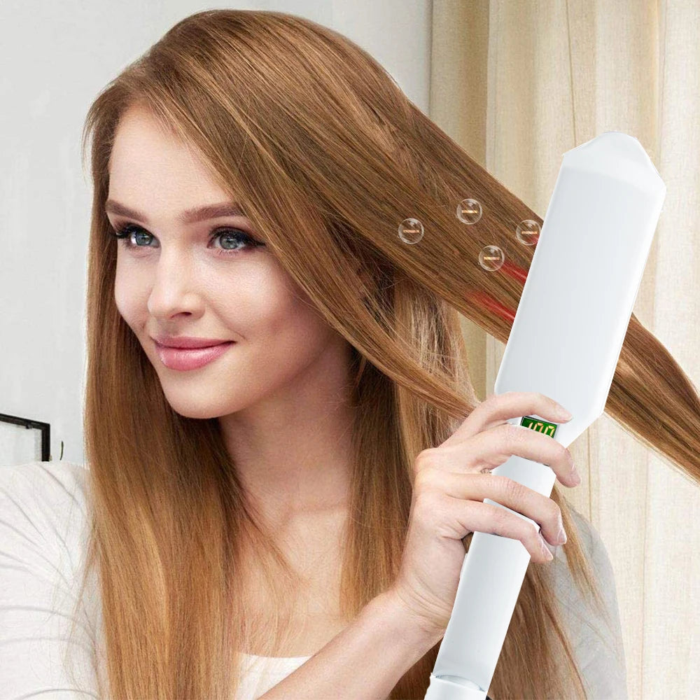 Infrared Ultrasonic Hair Care Flat Iron