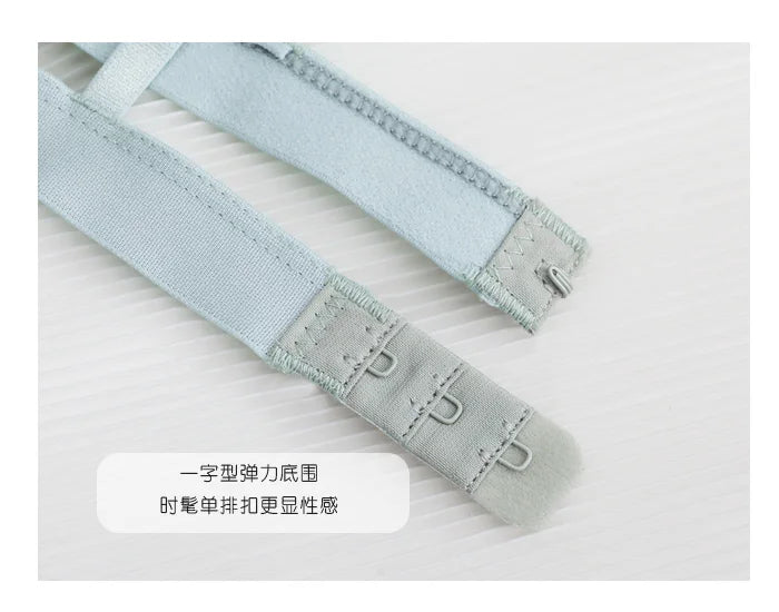 طقم حمالة صدر فرنسية مزخرفة بالزهور للنساء