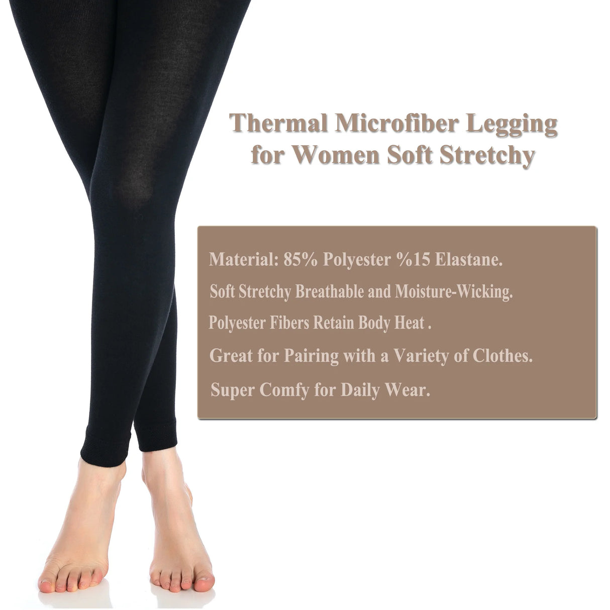 Women Thermal Microfiber Leggings