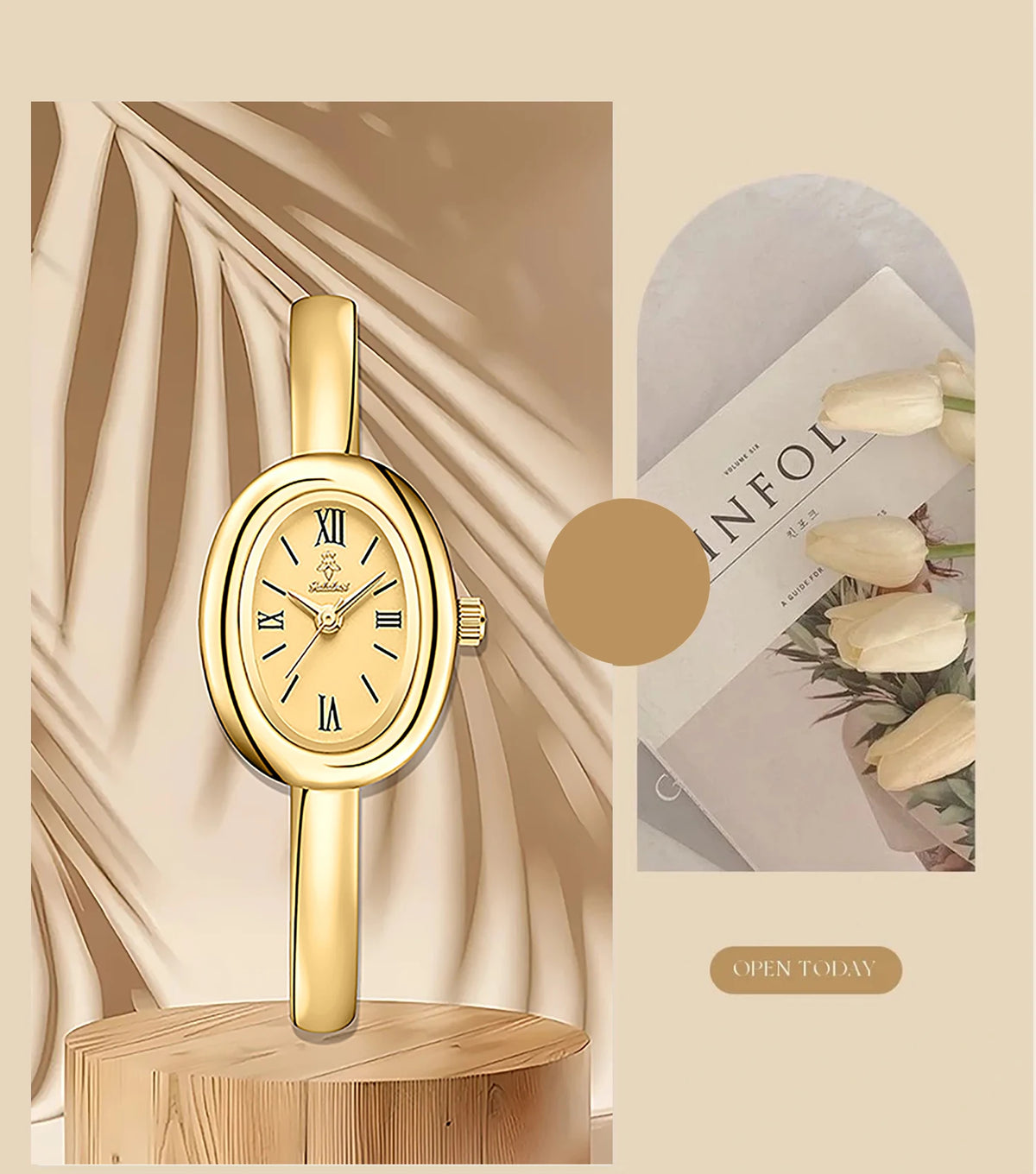 YaLaLuSi Minimal Luxe Watch
