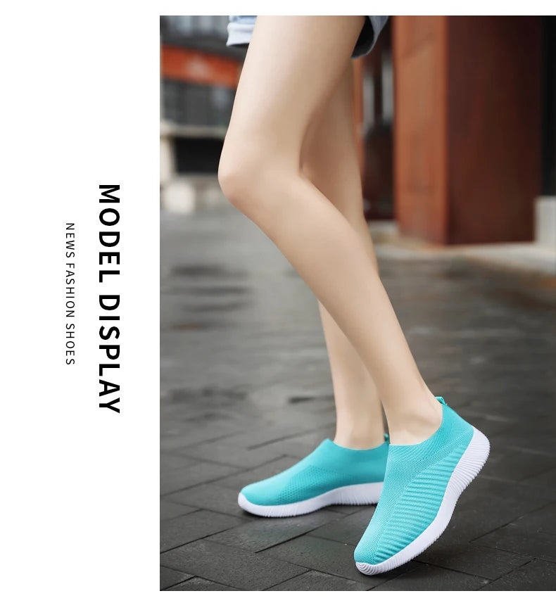 Women's Vulcanized Slip-On Sneakers