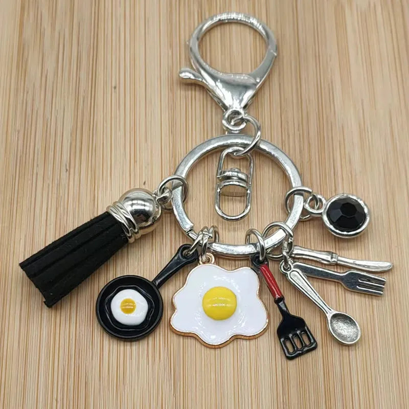 Tassel Kitchen Keychain