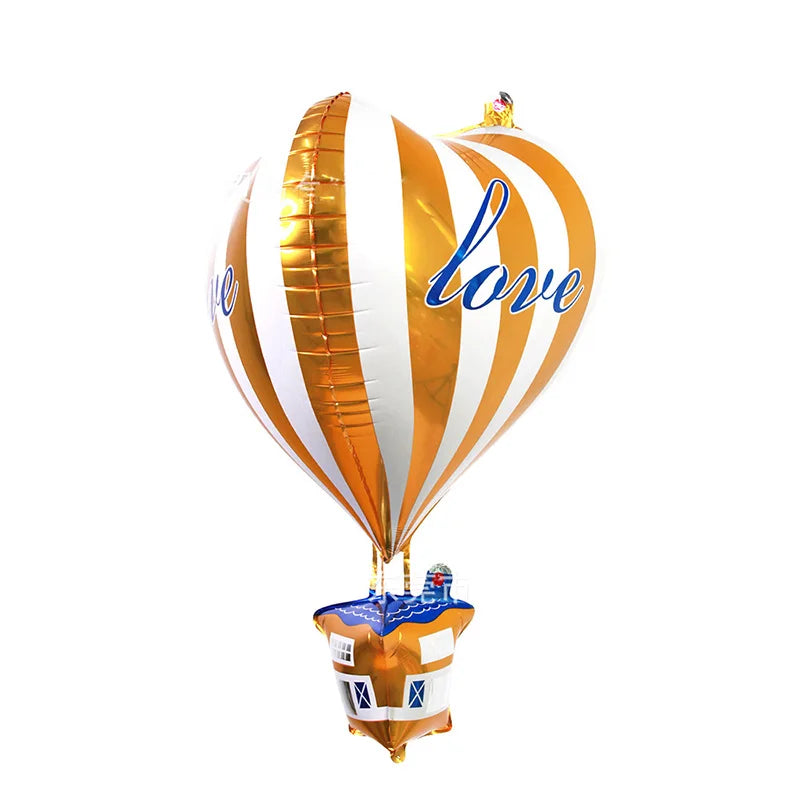 Hot Air Balloon Foil Balloon 22 Inch