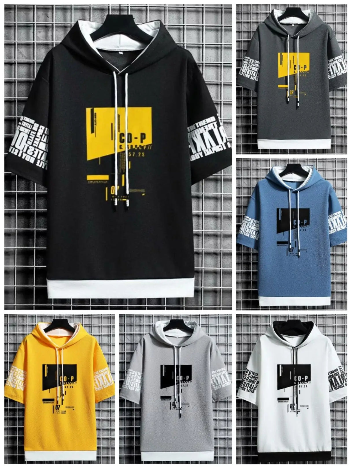 هودي رجالي كوري بتصميم الشارع