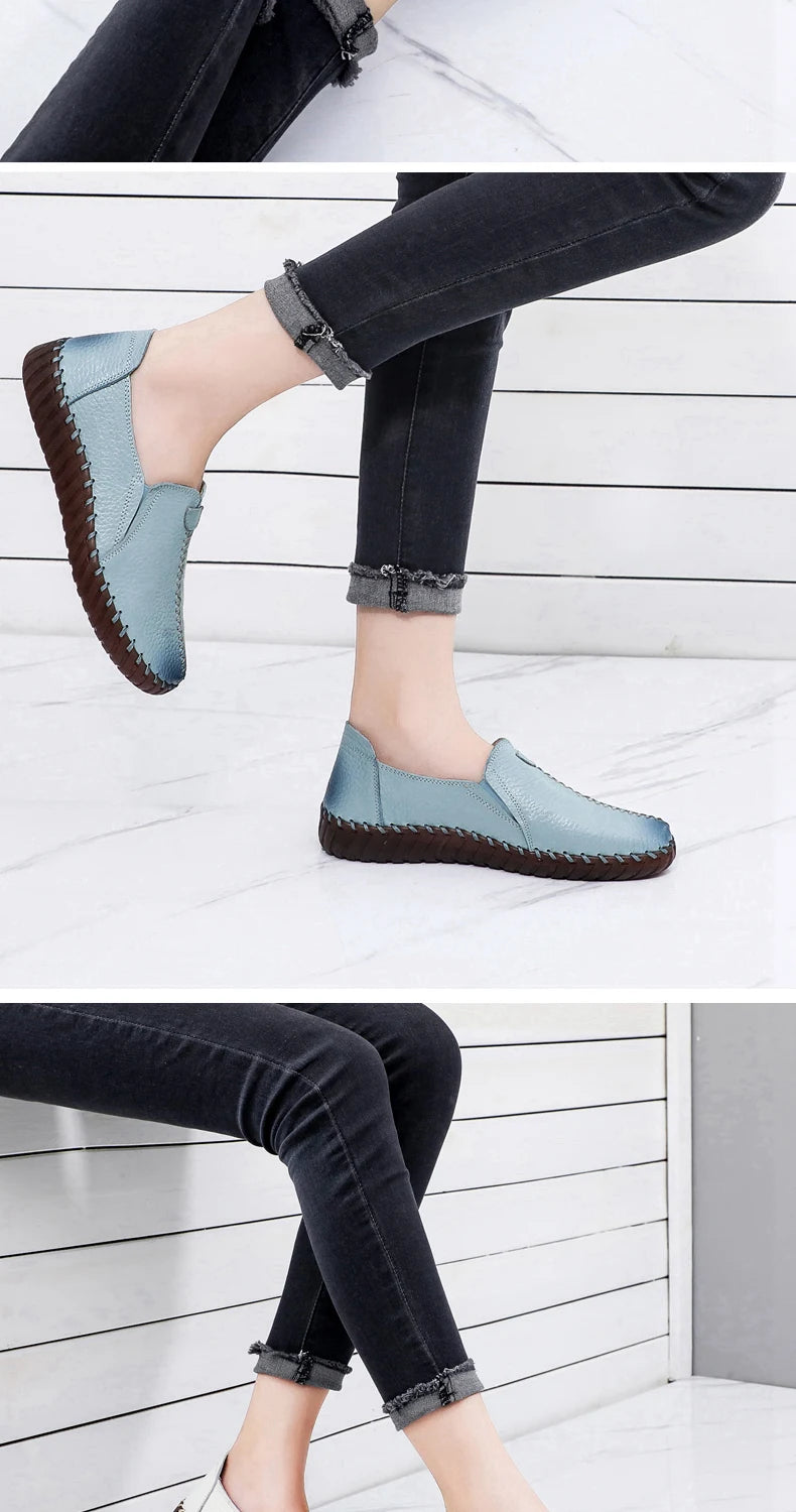 Women Leather Moccasins – 2025