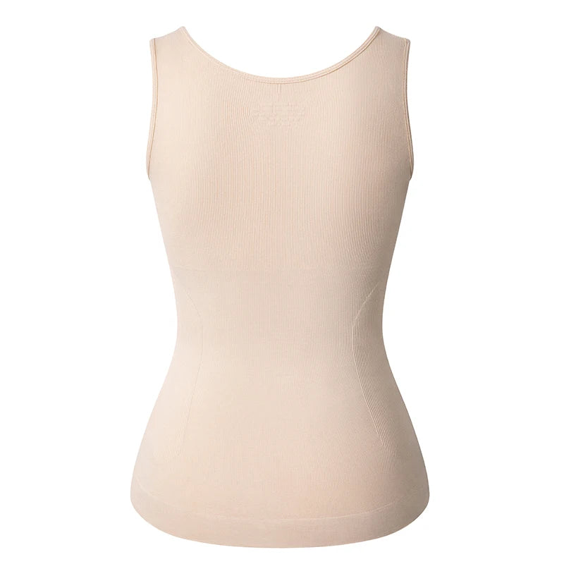 Tummy Control Built‑in Bra Cami Shaper