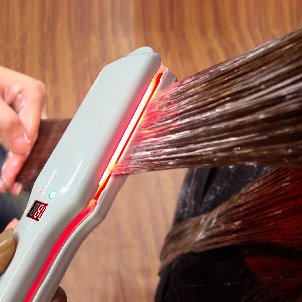 Infrared Ultrasonic Hair Care Flat Iron