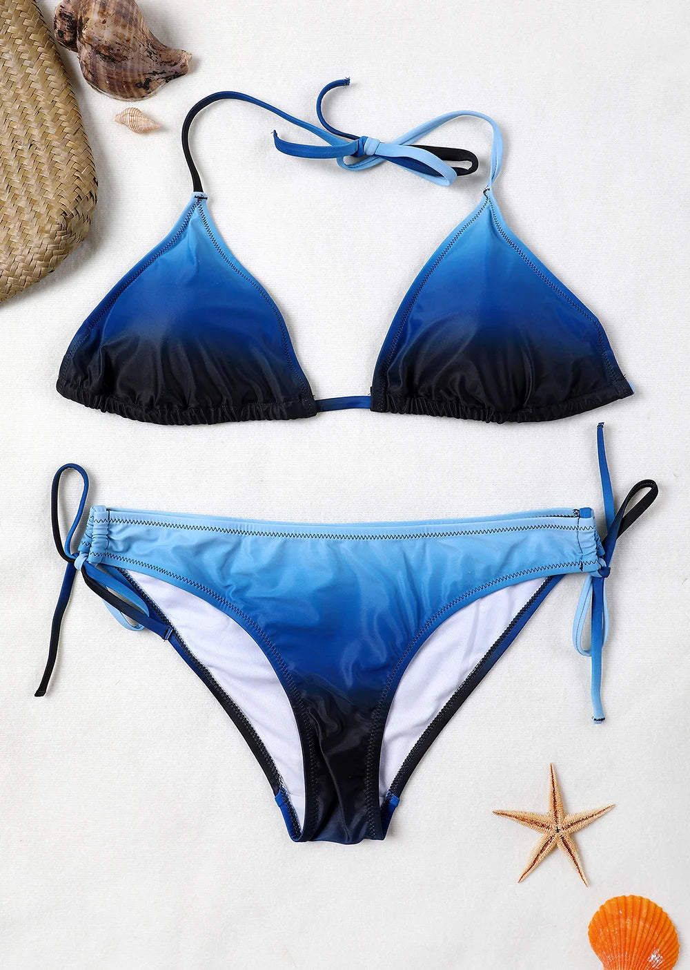 Gradient Halter Bikini