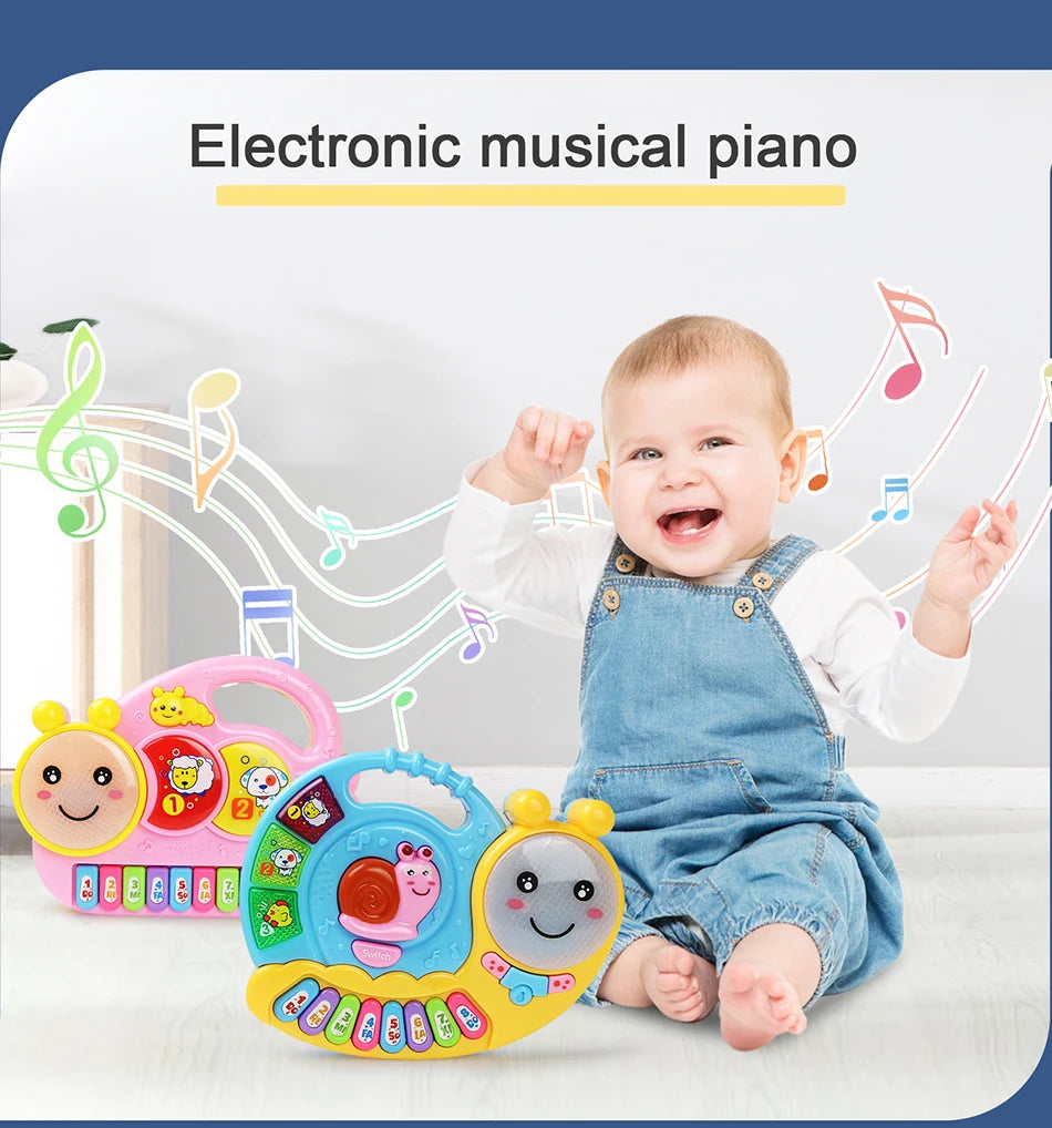 Kids Cartoon Piano Musical Toy