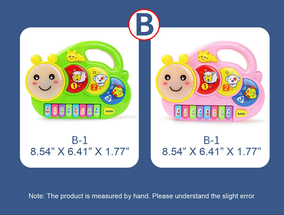 Kids Cartoon Piano Musical Toy