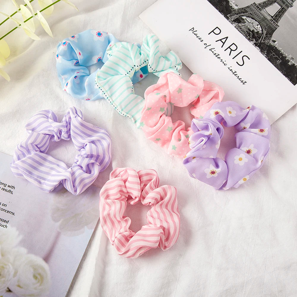 Satin Scrunchies Set