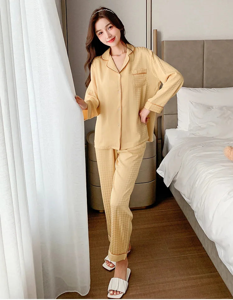 Signature Satin Pajama Set