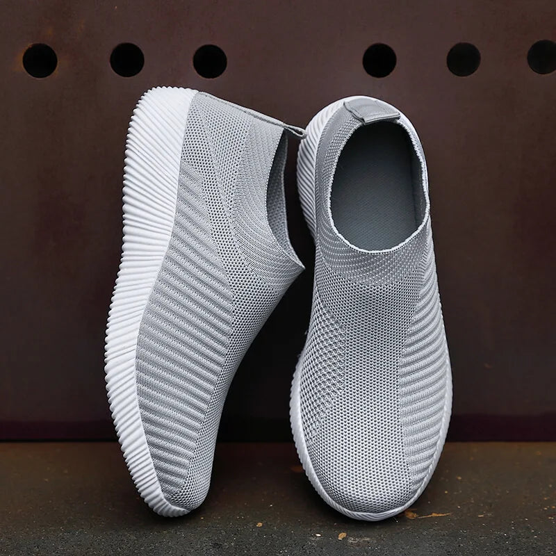 Women's Vulcanized Slip-On Sneakers
