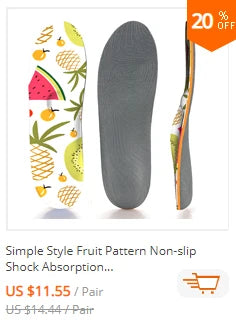 دبابيس أحذية نسائية لطيفة على شكل فاكهة