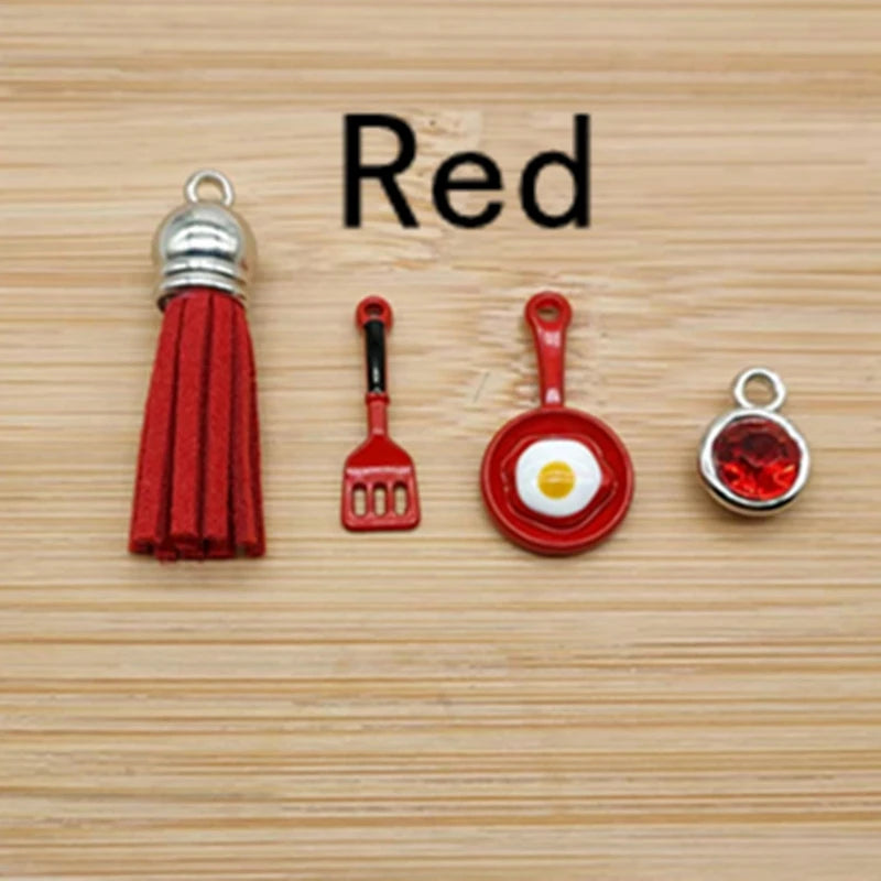 Tassel Kitchen Keychain