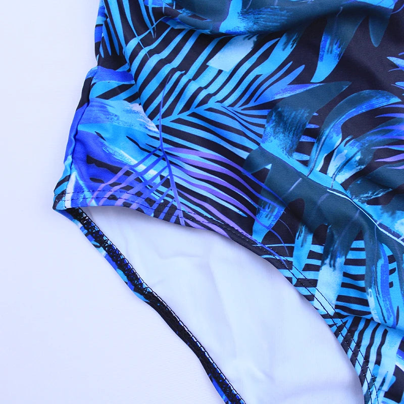 ملابس سباحة نسائية من قطعة واحدة للتحكم في البطن