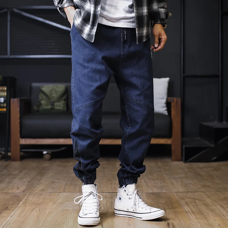 Men's Plus Size Loose Jogger Jeans