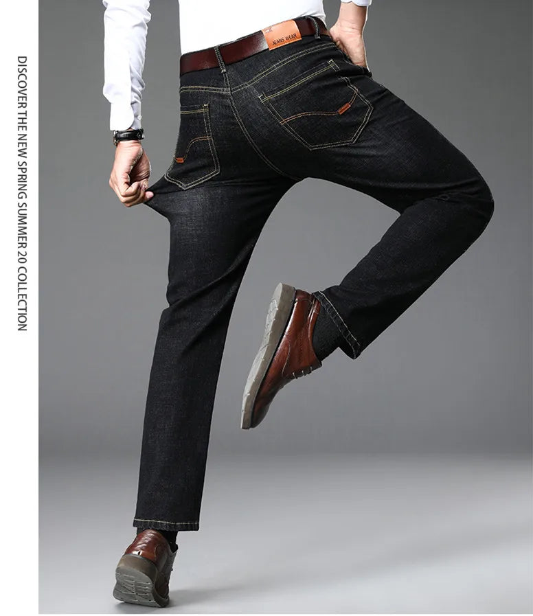 Men Slim Stretch Jeans
