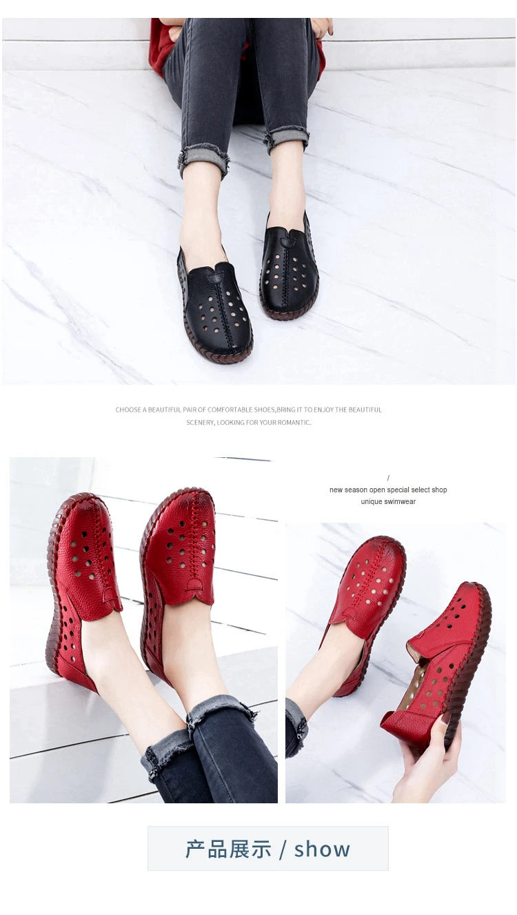 Women Leather Moccasins – 2025