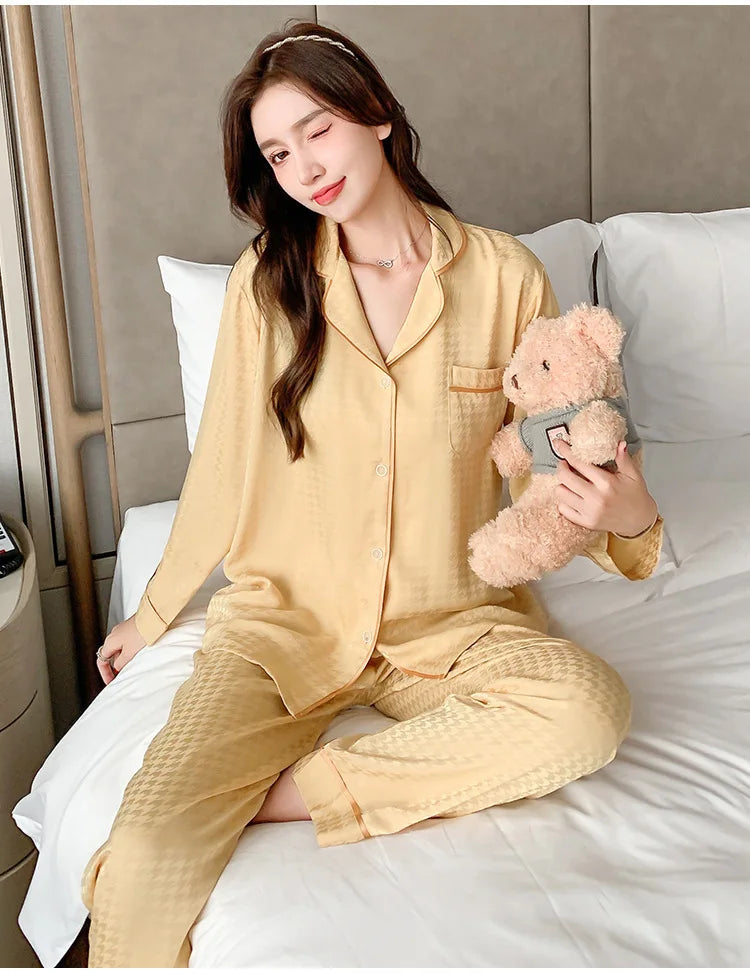 Signature Satin Pajama Set