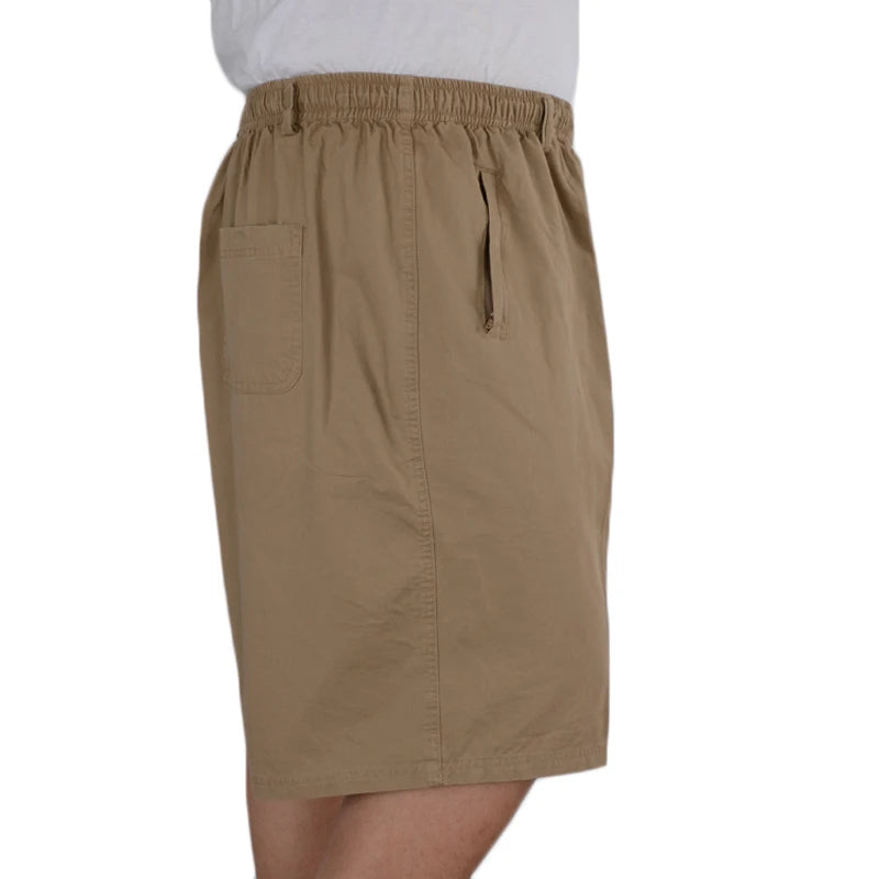 Summer Plus Size Shorts Men 5XL–14XL Loose Cotton Elastic Waist