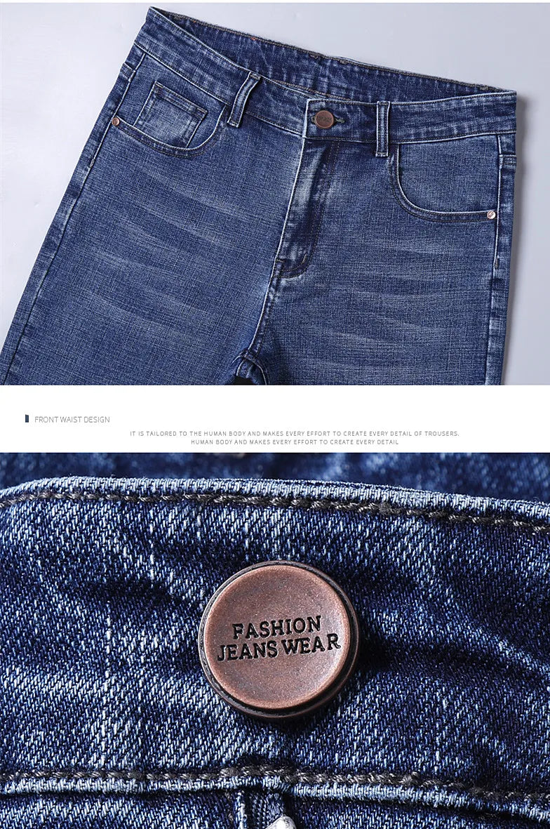 Men Slim Stretch Jeans