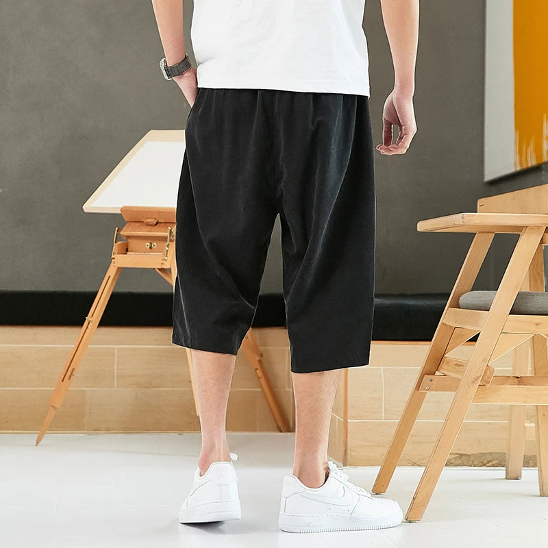 Men’s Plus Size Summer Harem Pants