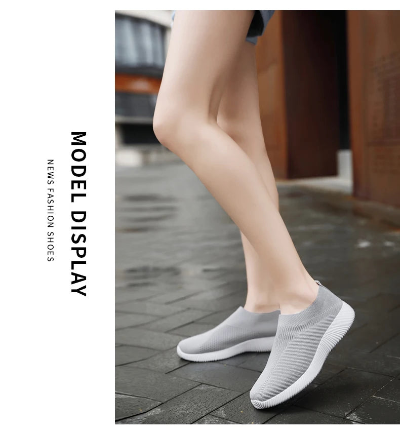 Women's Vulcanized Slip-On Sneakers