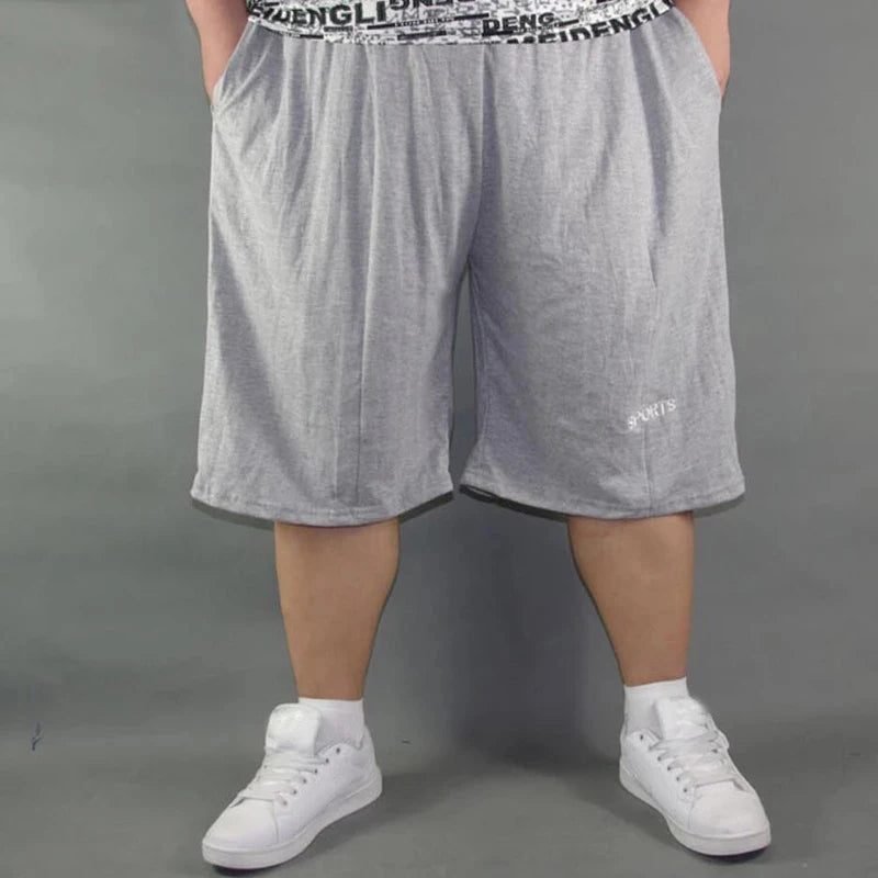Men's Plus Size Blue Shorts – 10XL Big Fit