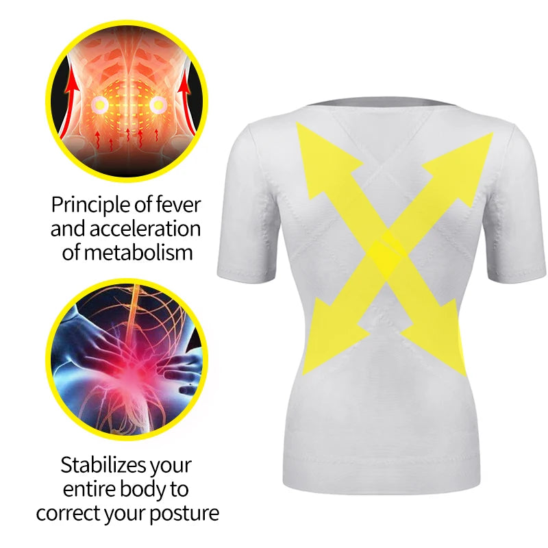 قميص ضغط مشكل للجسم للرجال