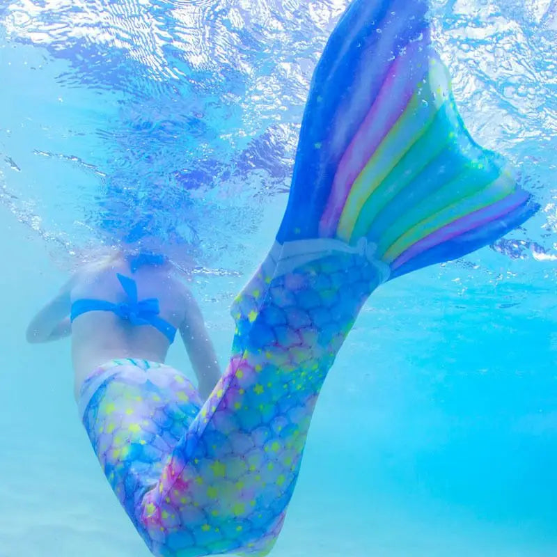 Mermaid Tail Swimmable Cosplay Swimwear Costume