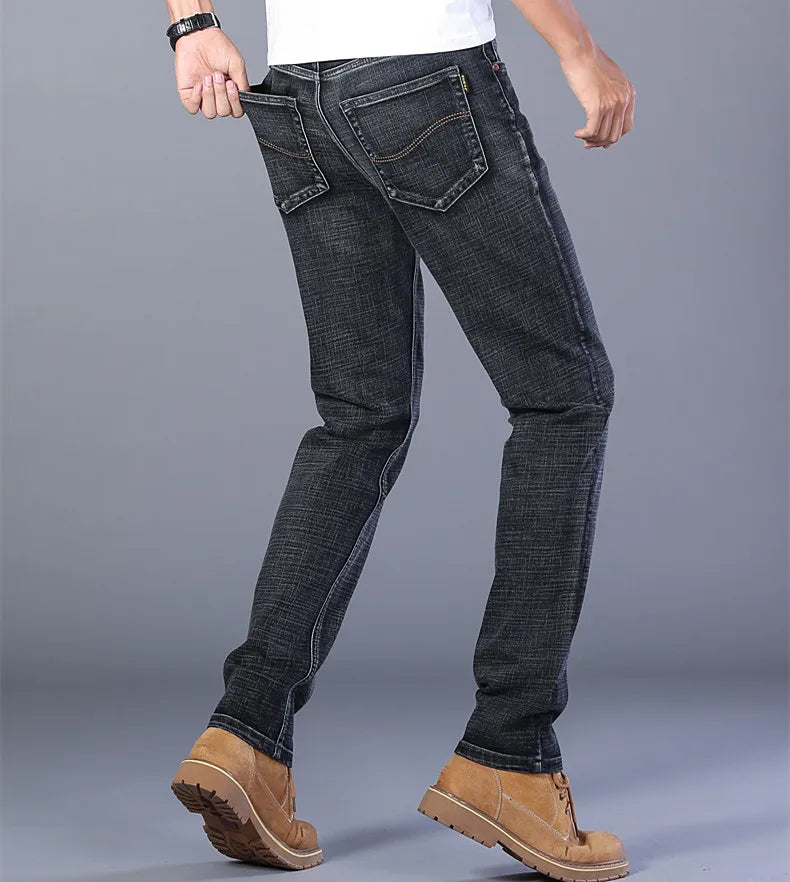 Men Slim Stretch Jeans