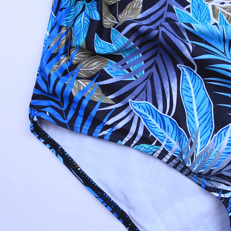 ملابس سباحة نسائية من قطعة واحدة للتحكم في البطن