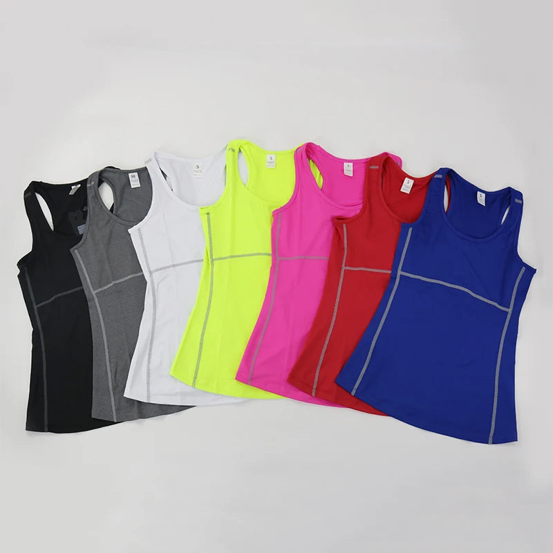 Women Quick Dry Yoga Tank Top