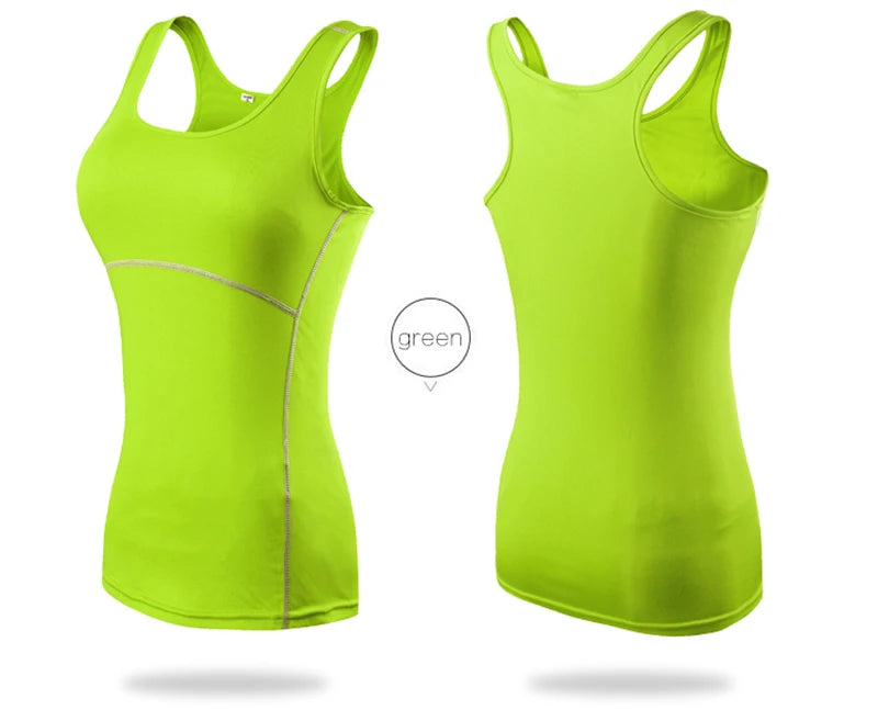 Women Quick Dry Yoga Tank Top
