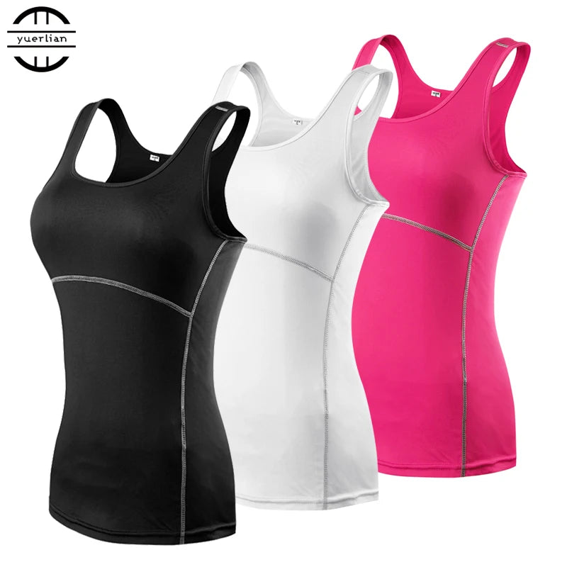 Women Quick Dry Yoga Tank Top