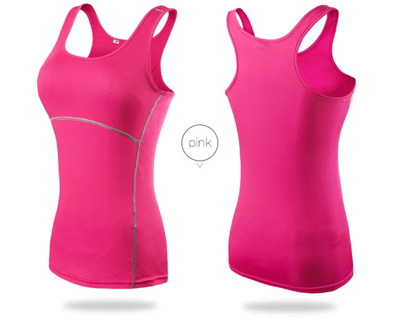Women Quick Dry Yoga Tank Top